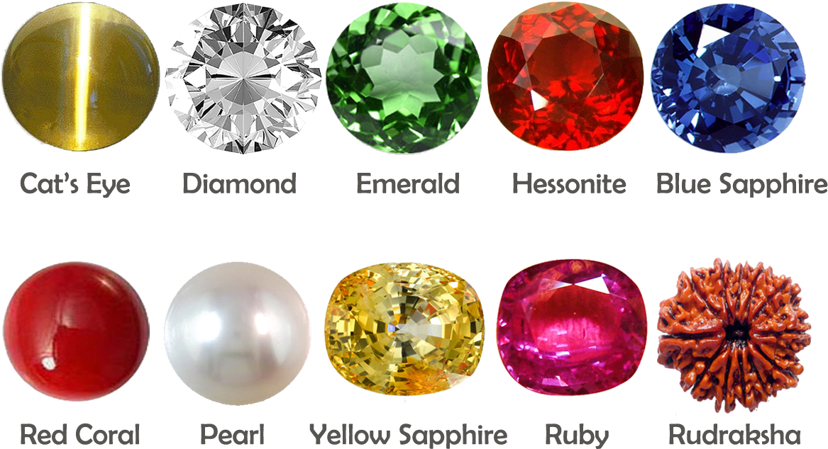 Colorful gemstones